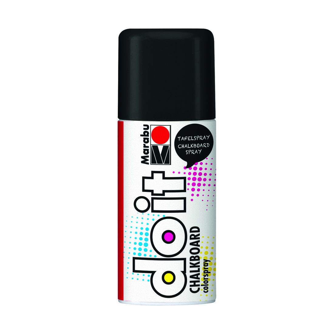 Marabu Do It verfkleurspray krijtbord 150 ml zwart