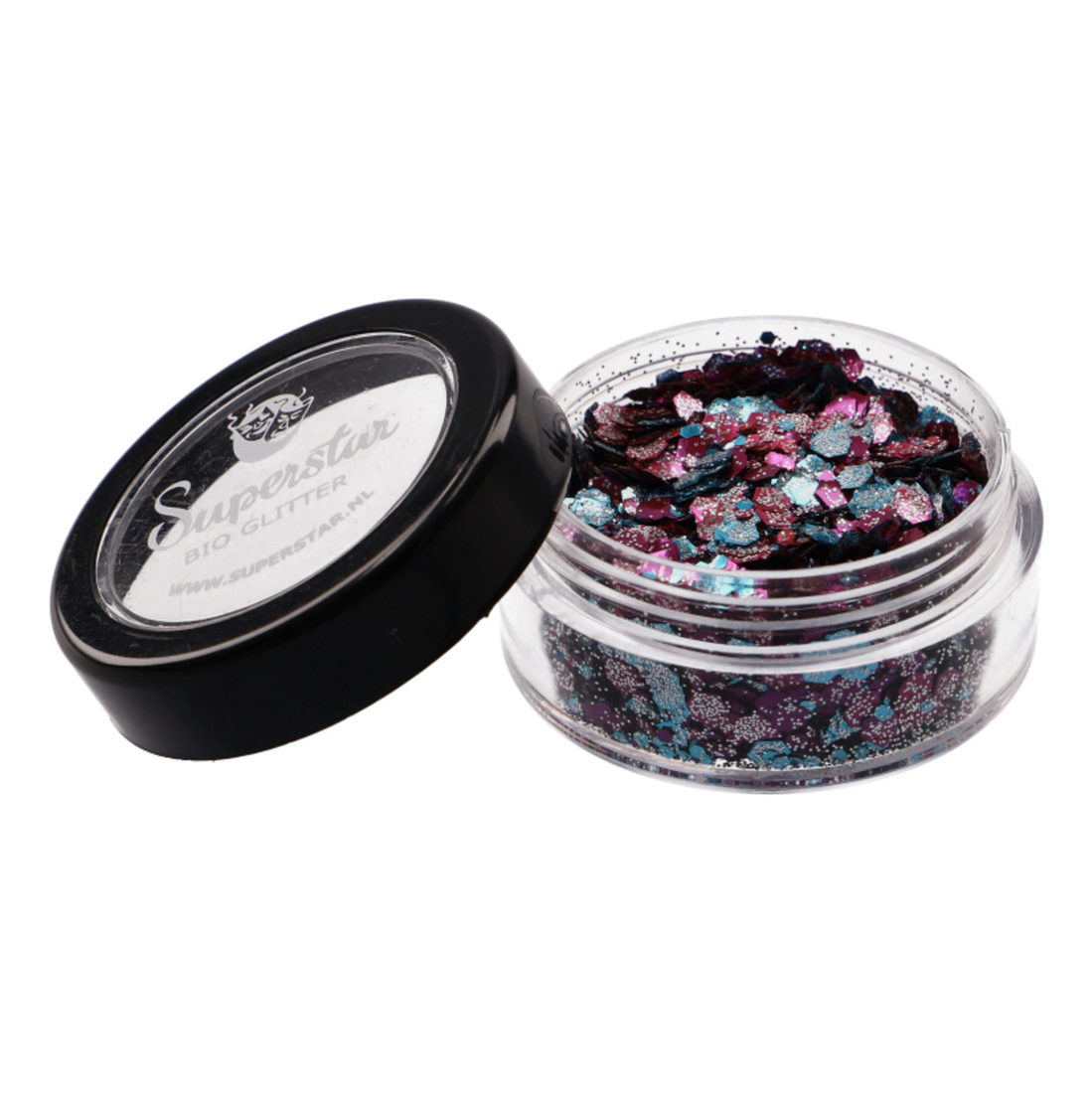 Bioafbreekbare glitters 6 ml chunky mix