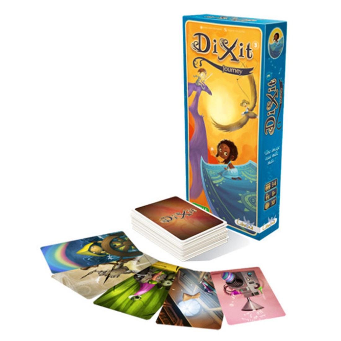 Dixit 3 uitbreiding Journey 84 kaarten Dixit 3 uitbreiding Journey 84 kaarten