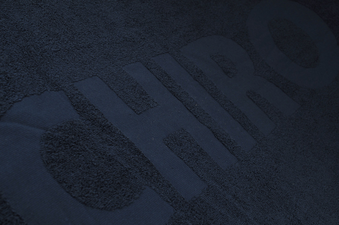 Badlaken Chiro 70 x 140 cm blauw C2C bio en Fairtrade Badlaken Chiro 70 x 140 cm blauw C2C bio en Fairtrade