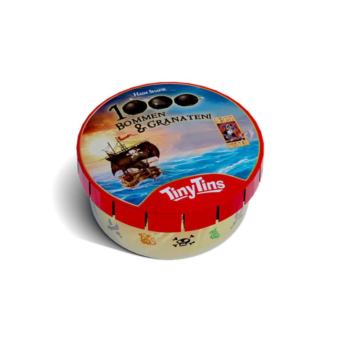 Tiny Tins: 1000 Bommen en granaten in klik-klakblikje 8+
