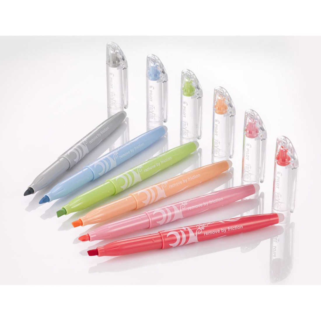 Pilot Frixion light 6 stuks natural Pilot Frixion light 6 stuks natural