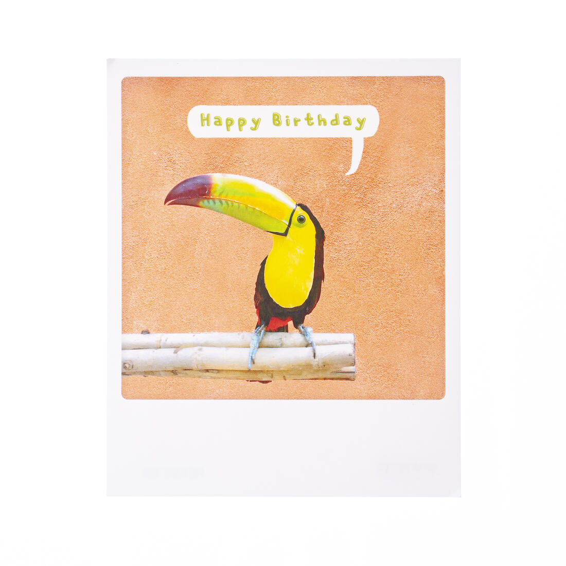 Postkaart - Happy Birthday toekan