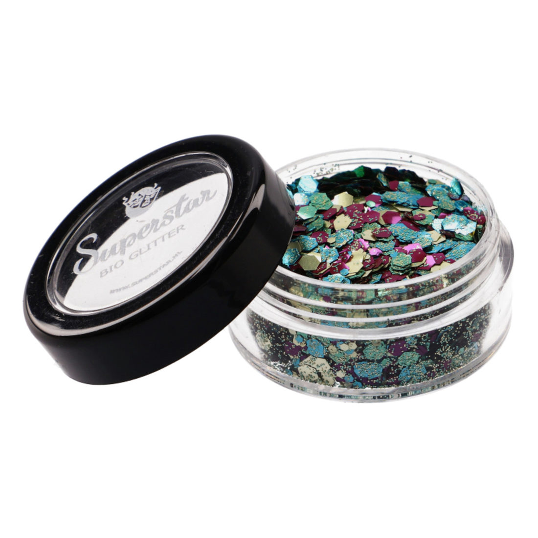 Bioafbreekbare glitters 6 ml chunky mix