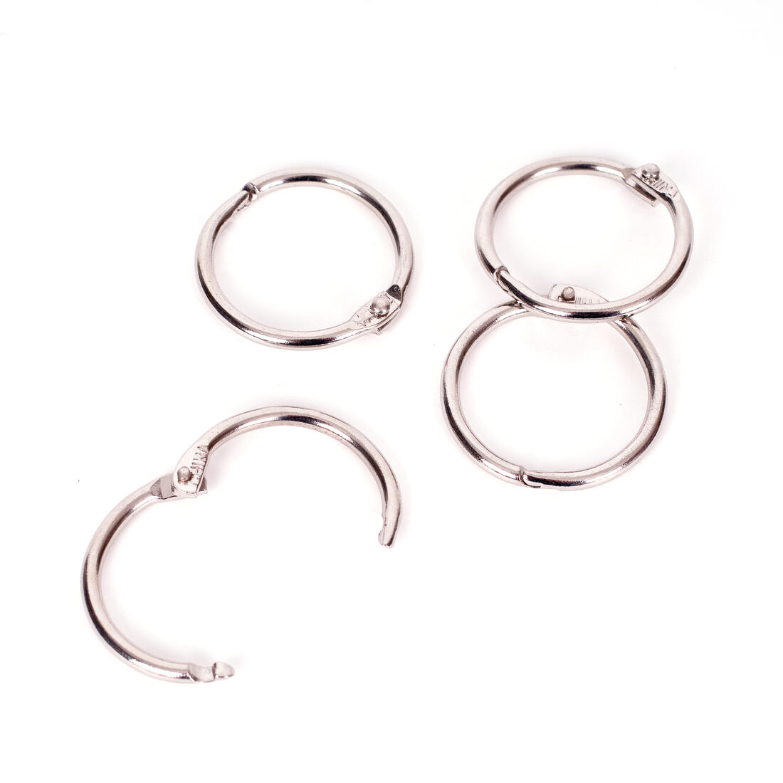 Gebroken ring 25 mm 4 stuks