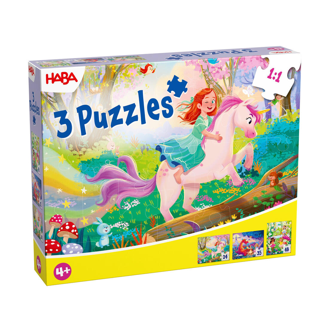 Puzzeldoos Magische dromen 3 stuks 4+