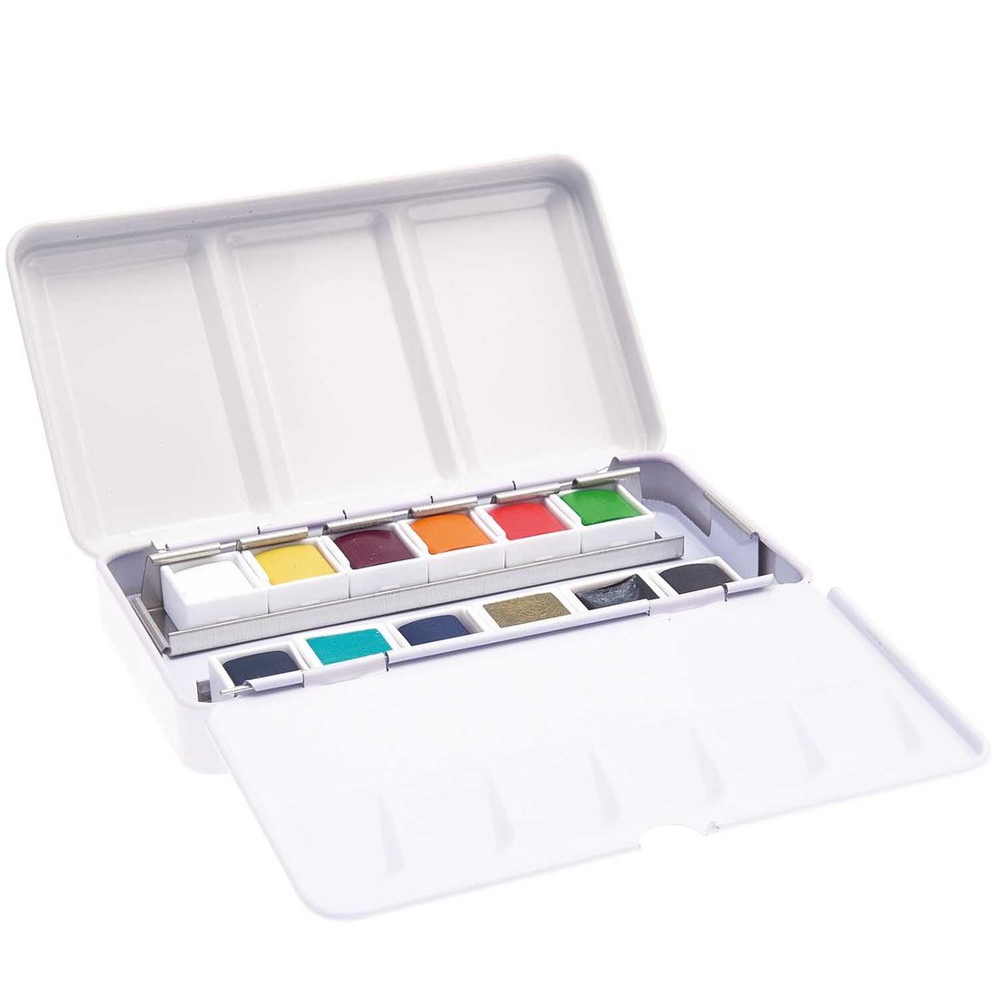 ART aquarelverfset 12 kleuren regenboog ART aquarelverfset 12 kleuren regenboog