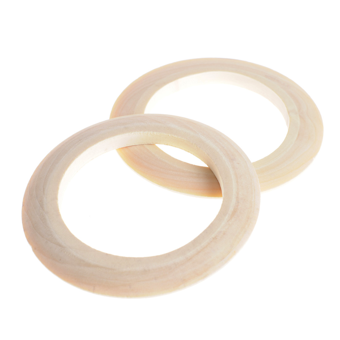 Houten armband ufo 15 mm 2 stuks Houten armband ufo 15 mm 2 stuks