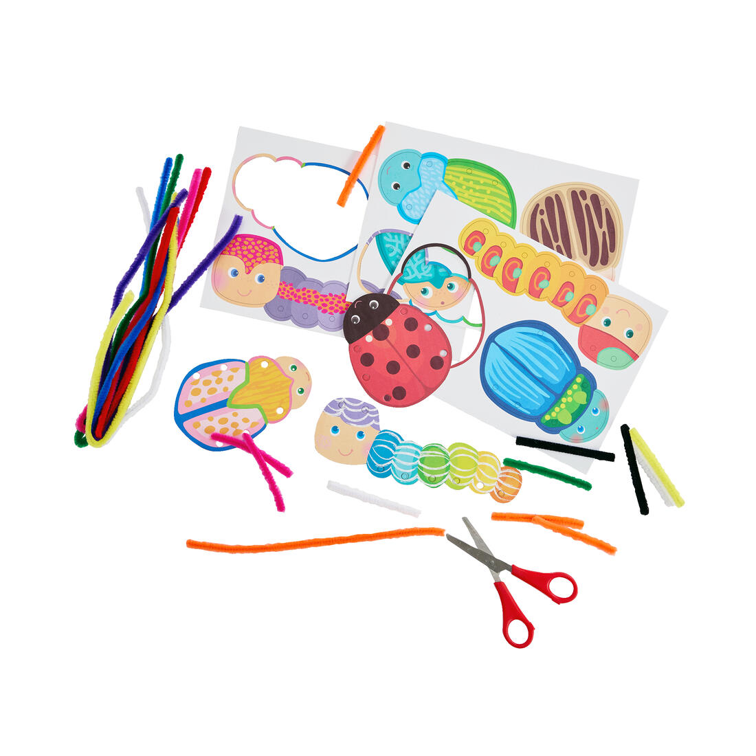 Haba Knutselset - Leren rijgen Kevers en rupsen Haba Knutselset - Leren rijgen Kevers en rupsen