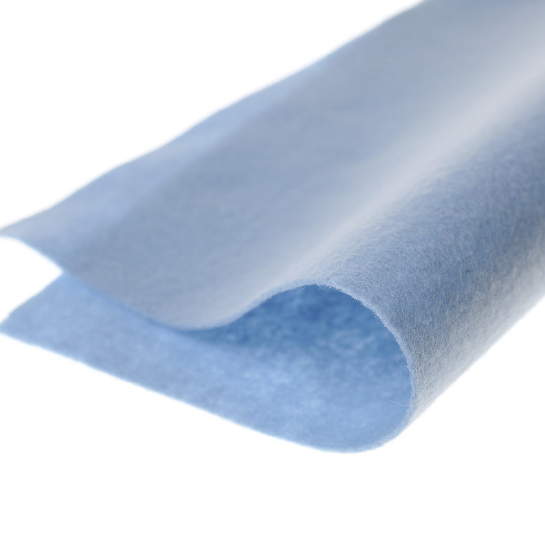 Vilt dun 20 x 30 cm poederblauw Vilt dun 20 x 30 cm poederblauw