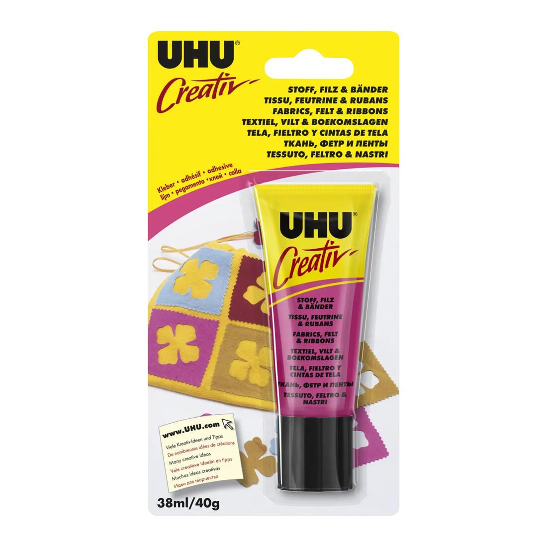UHU creativ textiellijm 38 ml