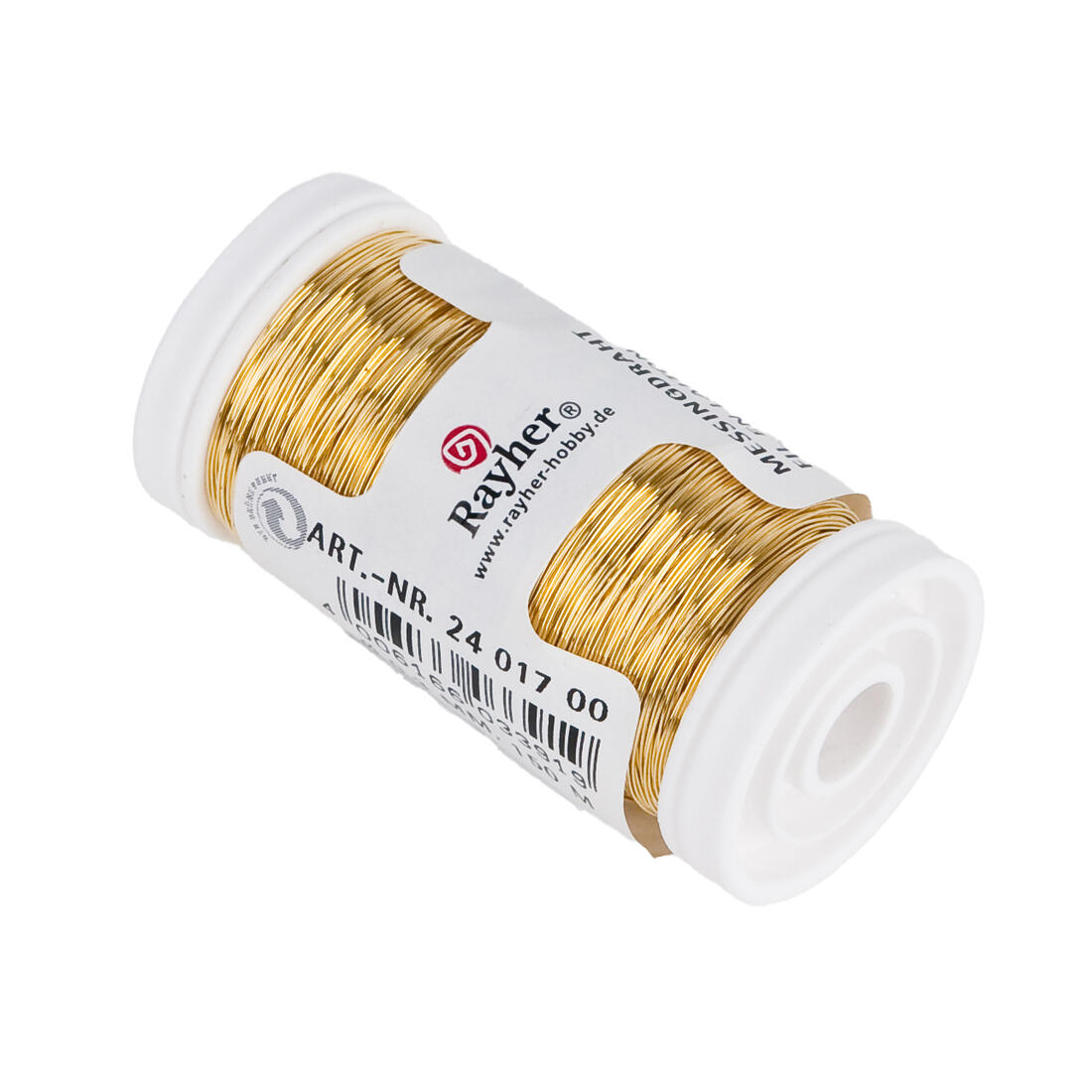 Messingdraad goudkleurig 0,3 mm 150 m Messingdraad goudkleurig 0,3 mm 150 m