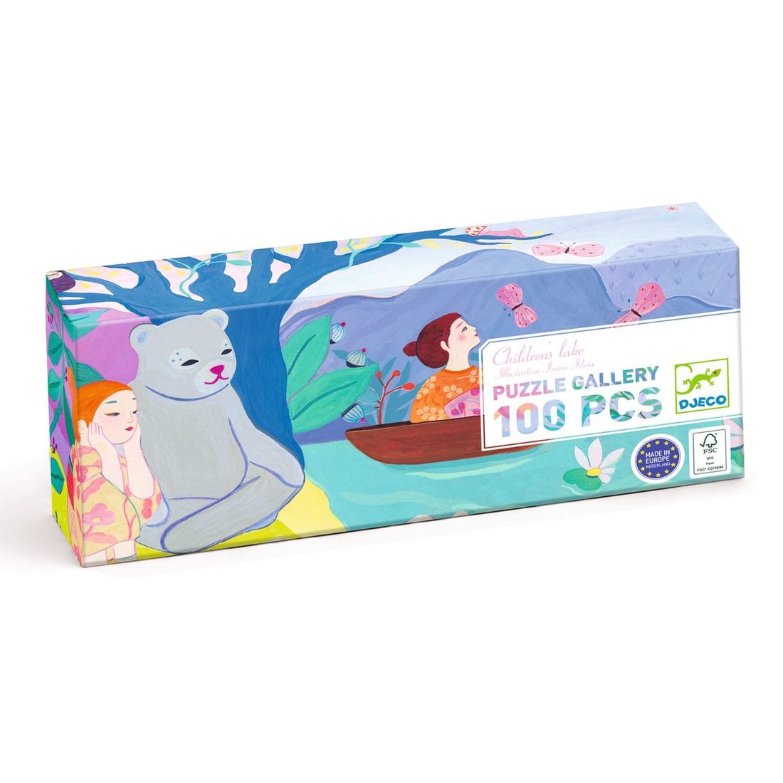 Djeco puzzel Gallery Children's lake 5+ 100 stuks