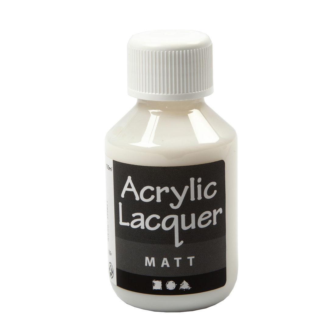 Vernis op waterbasis 100 ml mat