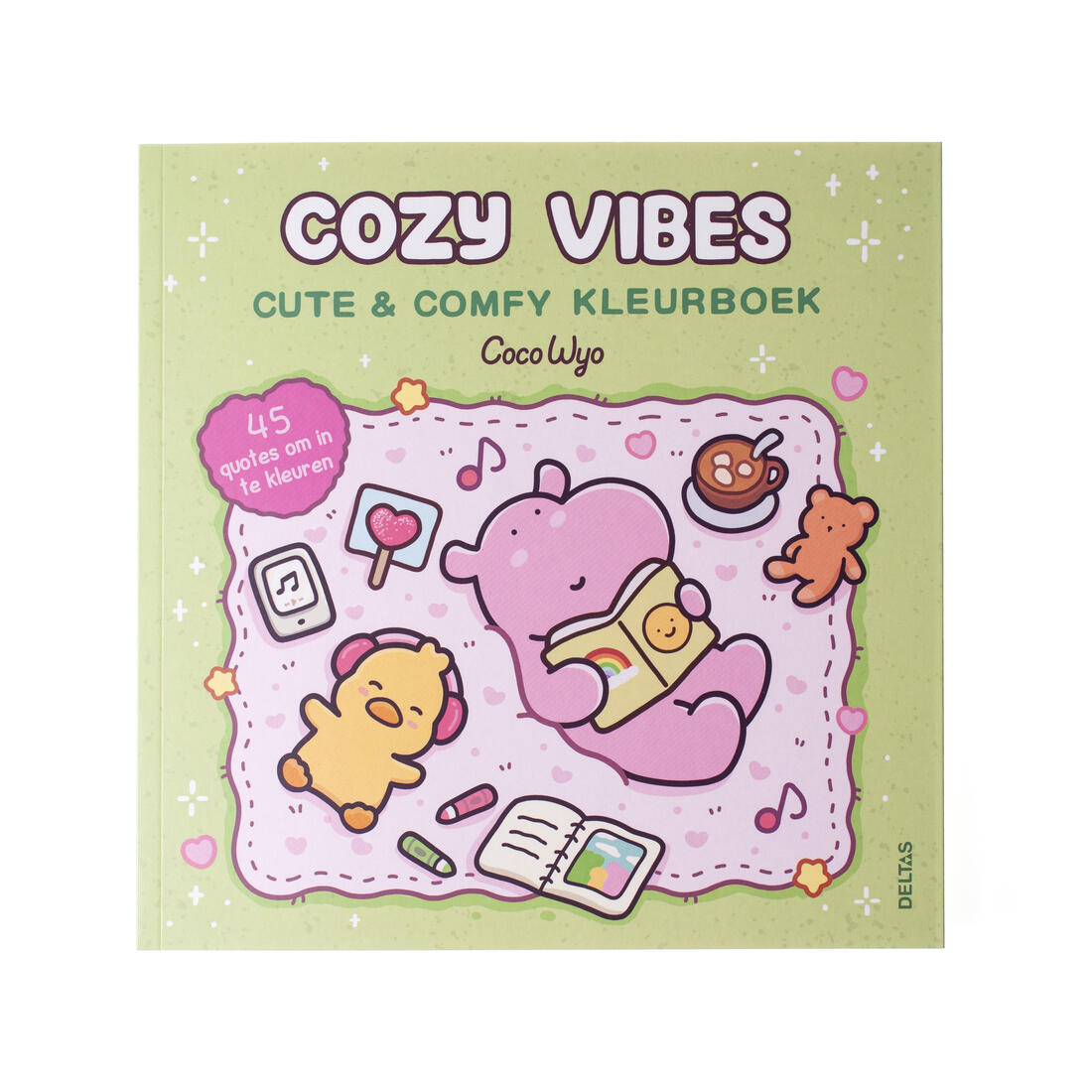 Cozy Vibes Cute & Comfy kleurboek Coco Wyo