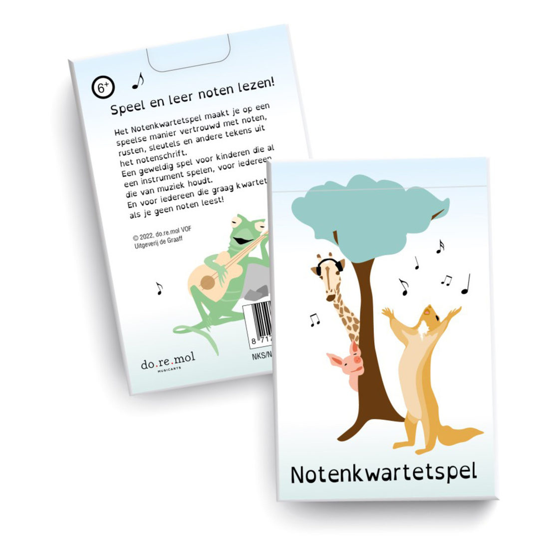 Muzieknotenkwartetspel 6+