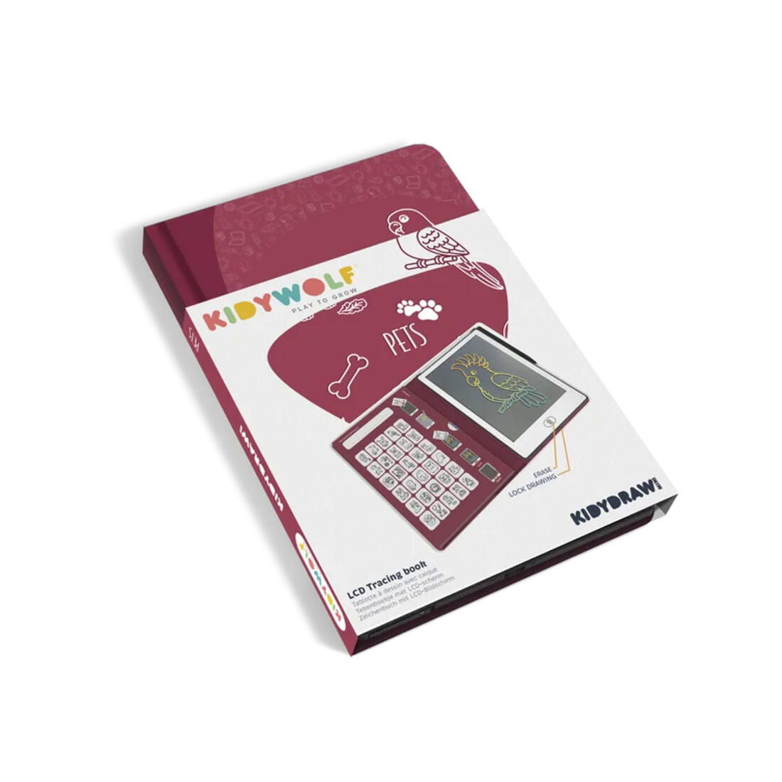 Kidydraw-mini Pets draagbaar tablet huisdieren 4+