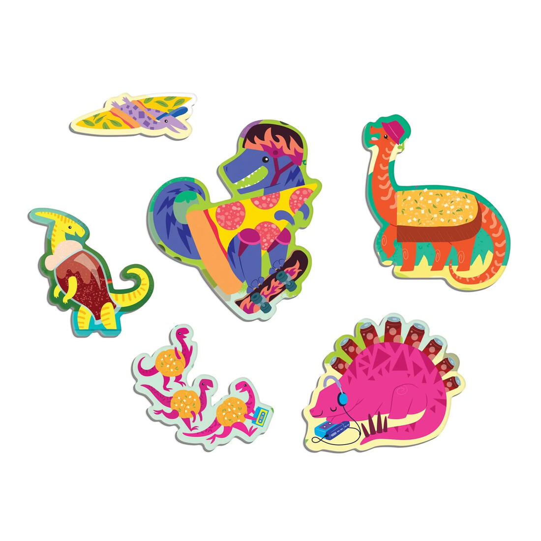 Puzzel scratch & sniff Pizzasaurus 60 stuks 3+ Puzzel scratch & sniff Pizzasaurus 60 stuks 3+