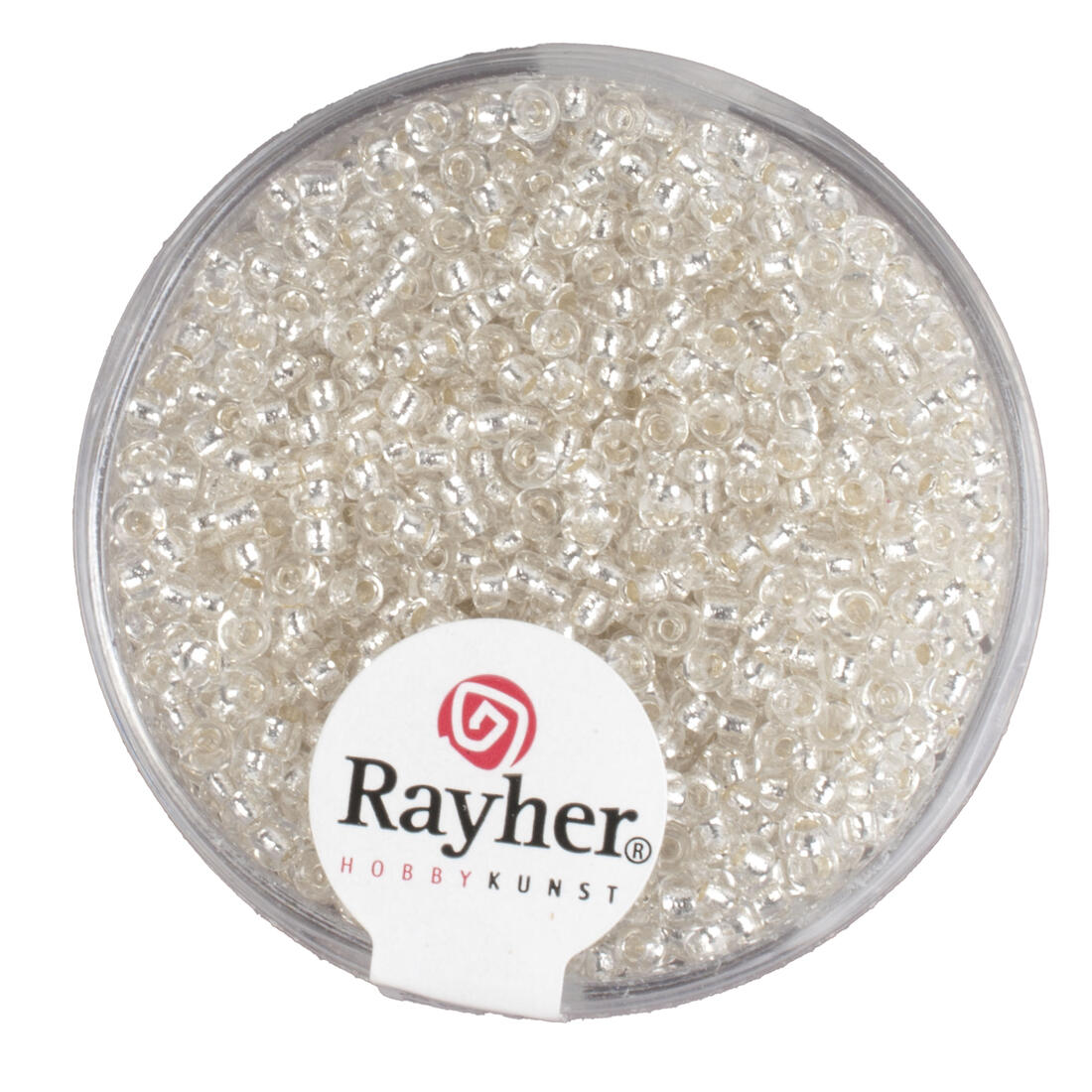 Glasparel 2 mm 17 g met zilverkern