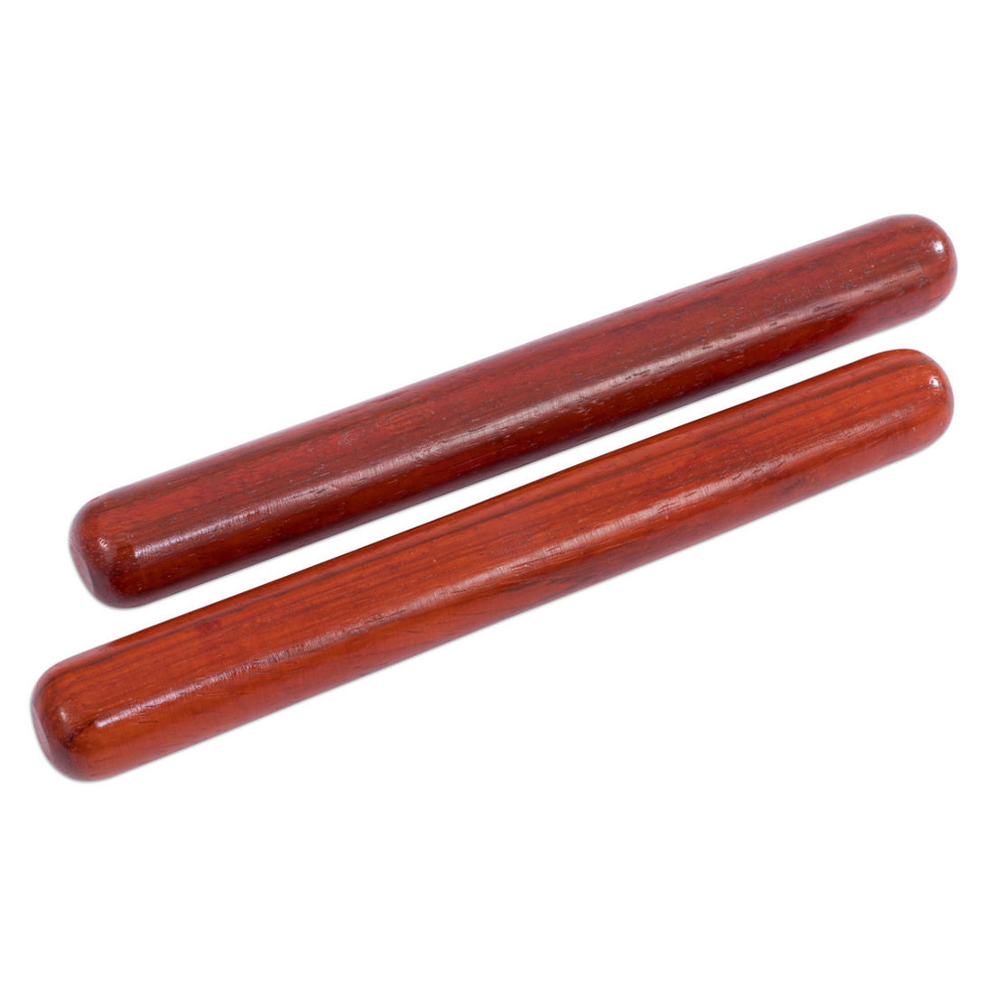 Ritmestokjes in roodhout (claves) 20 cm 2 stuks