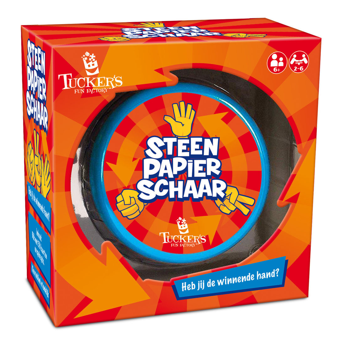 Pocket kaartspel Steen papier schaar 6+
