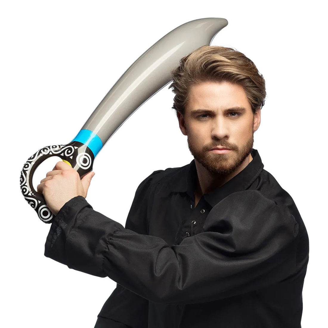 Opblaasbare piratenzwaard 40 cm