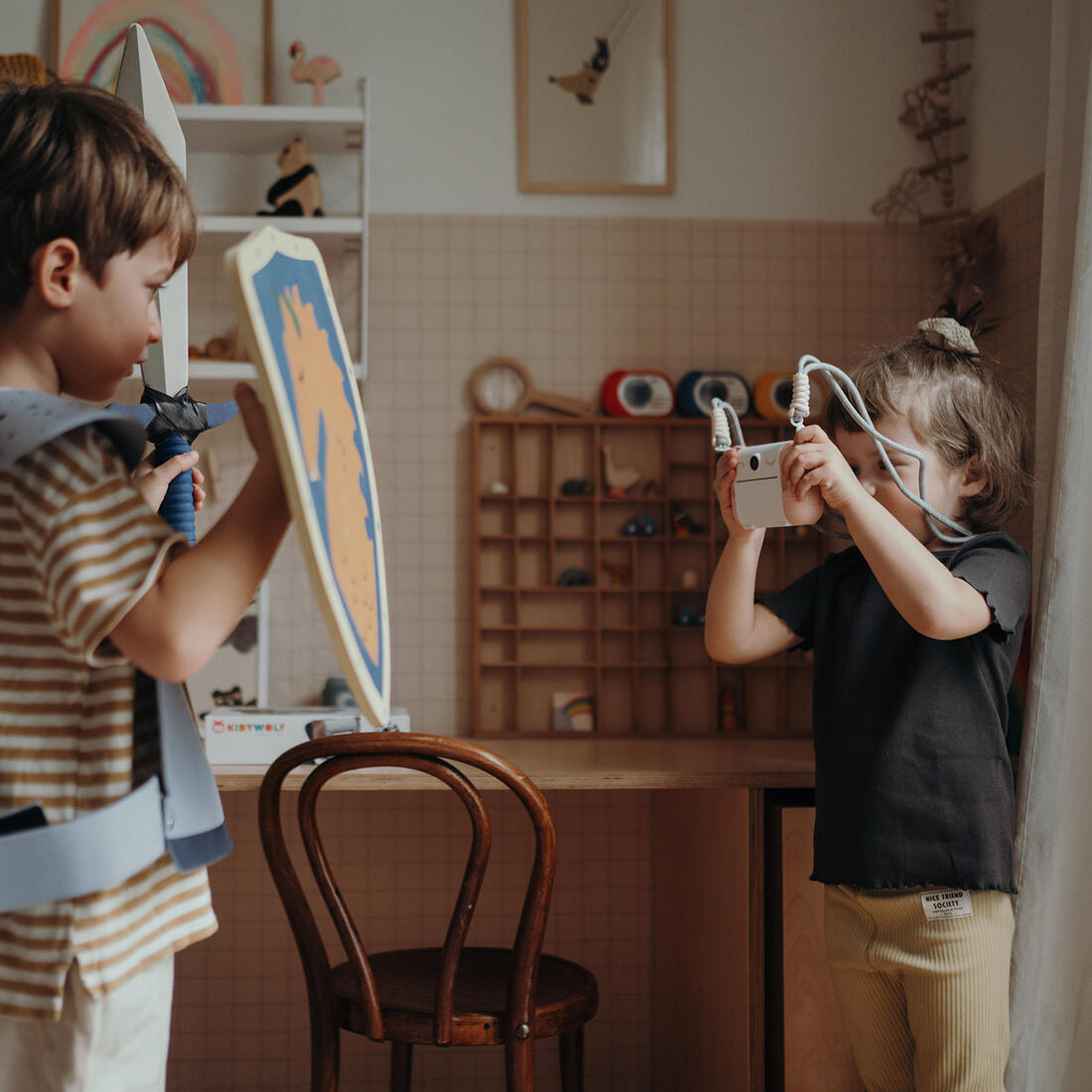 Kidyprint - camera met thermische printer perzik Kidyprint - camera met thermische printer perzik