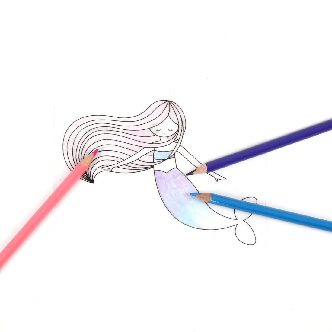 Krimpfolie 10,5 x 14,5 cm 4 stuks zeemeermin Krimpfolie 10,5 x 14,5 cm 4 stuks zeemeermin