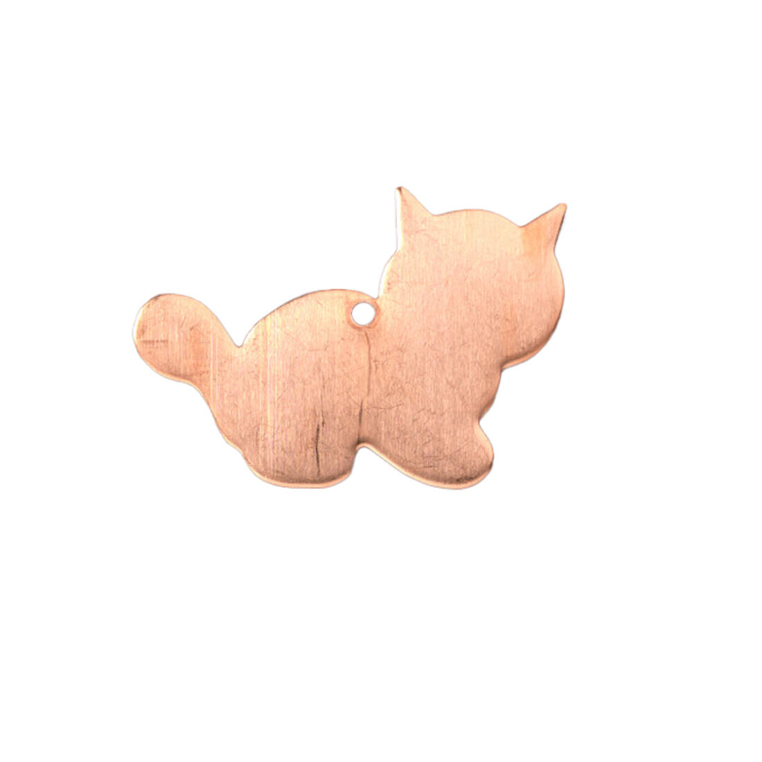 Emailleerplaatje poes 10 stuks 33 x 23 mm