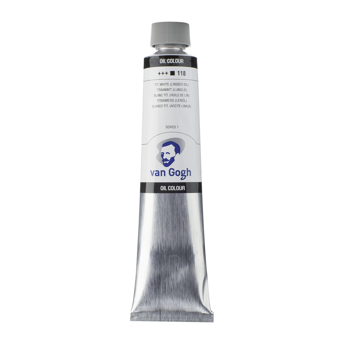 Van Gogh olieverf 200 ml titaanwit (lijnolie)