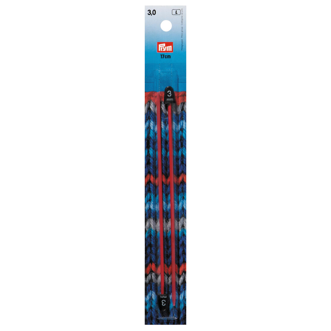 Breinaalden voor kinderen 17 cm 2 stuks