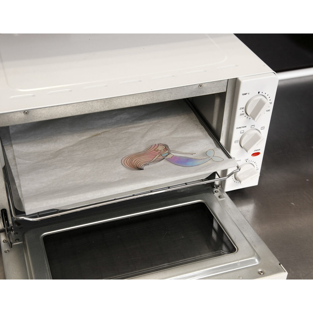 Krimpfolie 10,5 x 14,5 cm 4 stuks zeemeermin Krimpfolie 10,5 x 14,5 cm 4 stuks zeemeermin