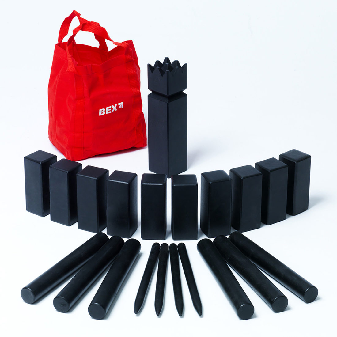 Bex Kubb Viking Original Black Edition D 6 cm