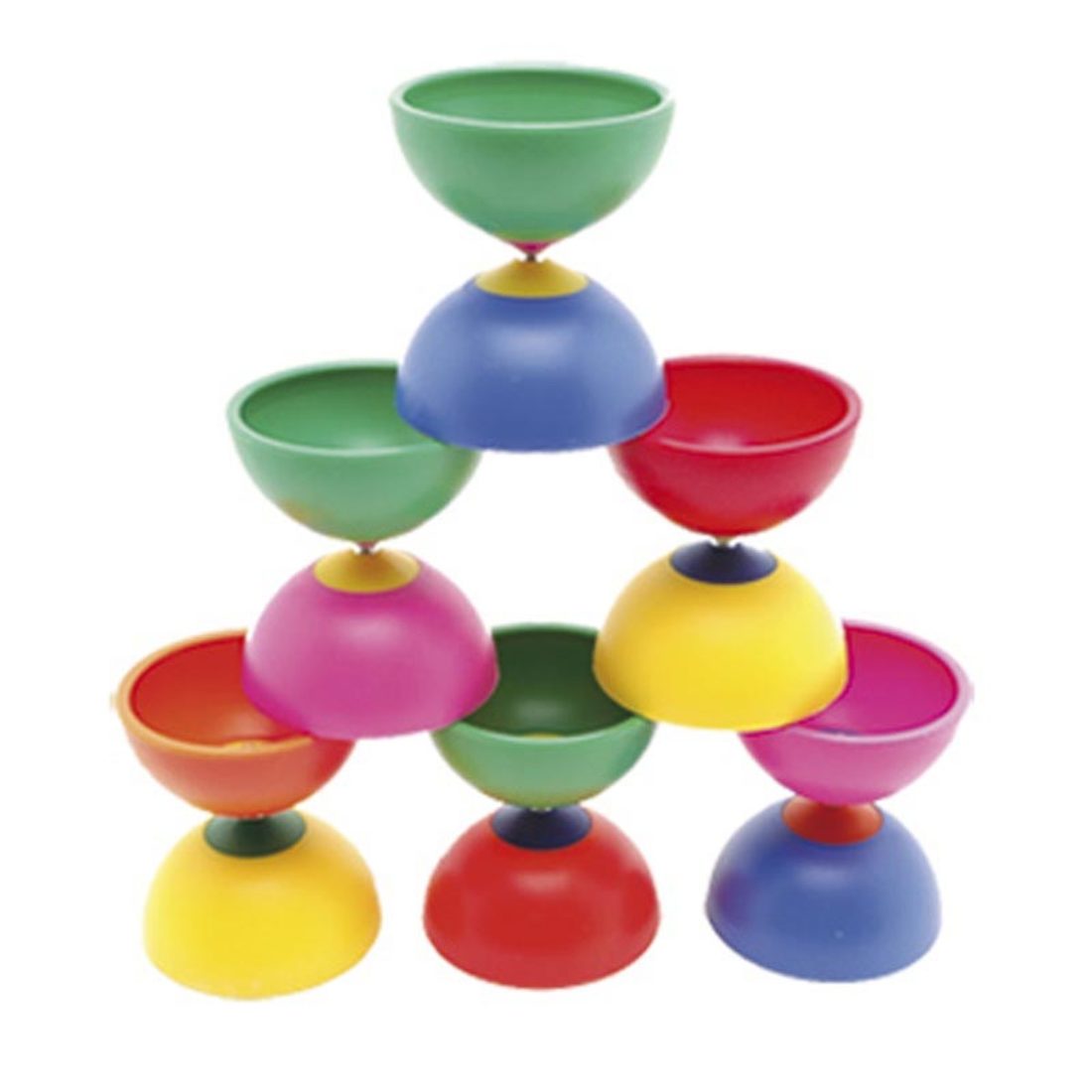 Diabolo Mr.Babache Millenium Rainbow kleurenmix 10 cm