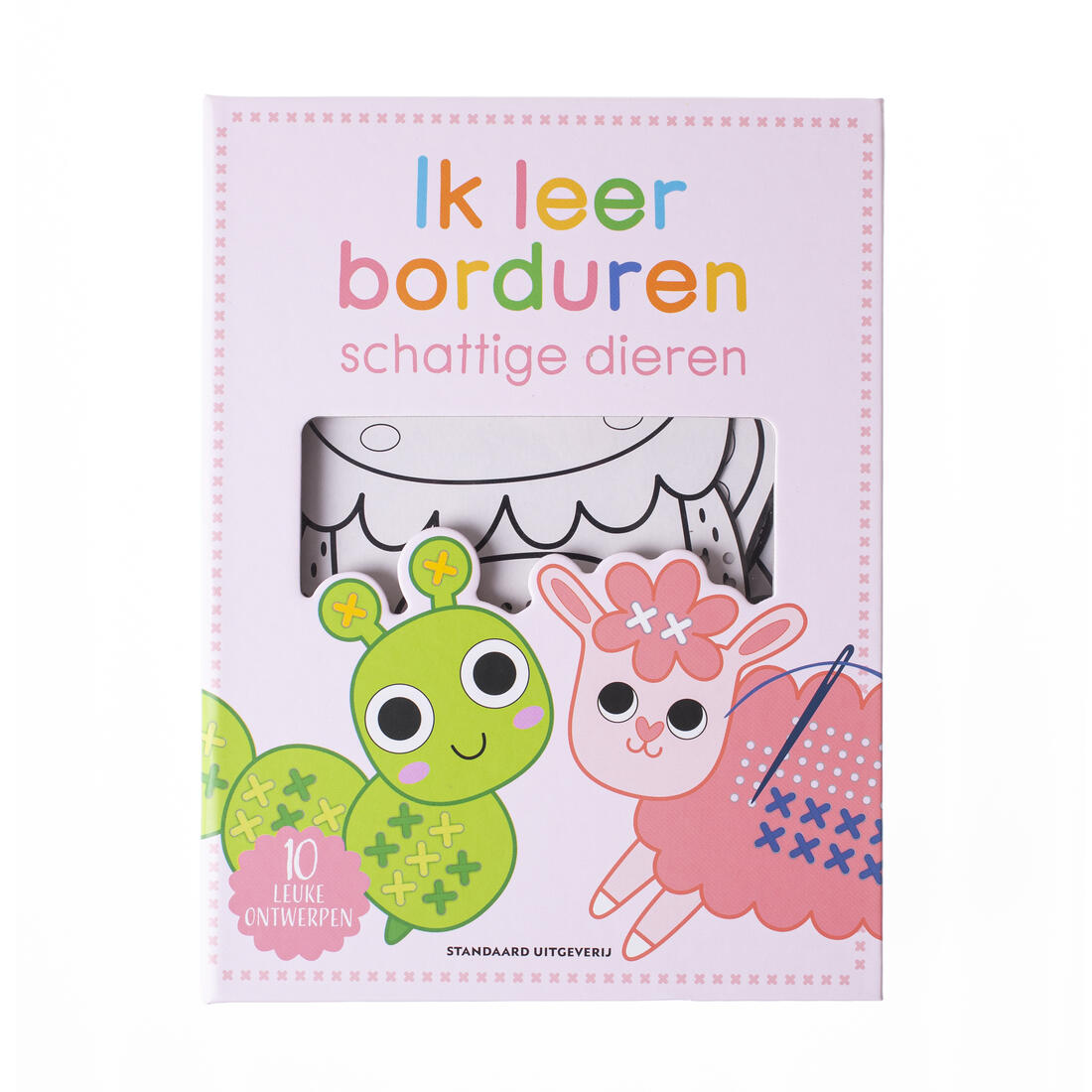 Ik leer borduren: schattige dieren