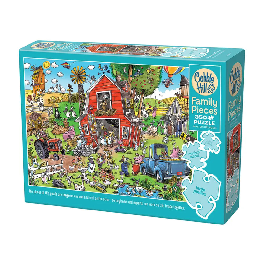 Family Puzzle Farmyard Folly 350 stuks