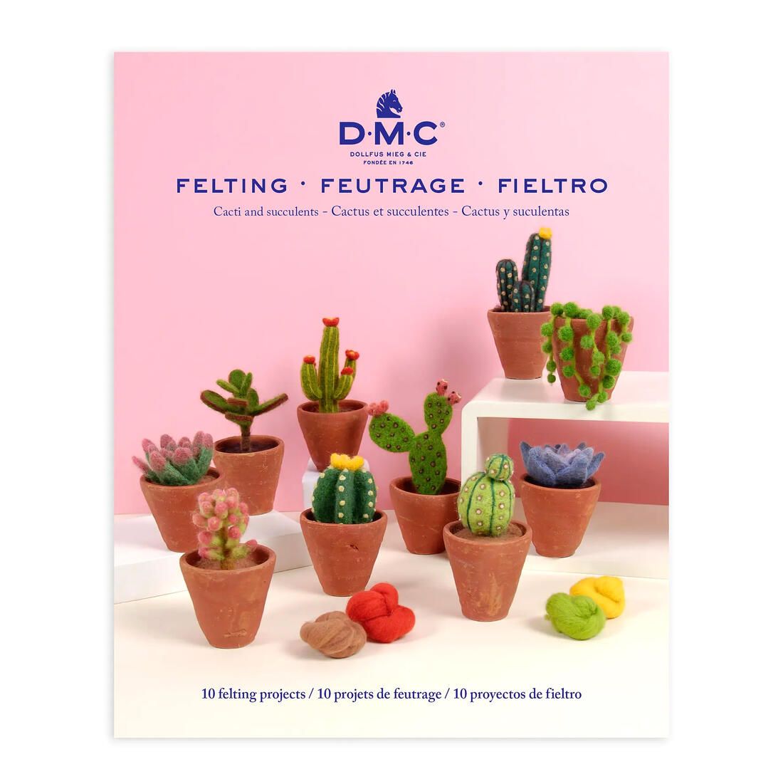 Vilten inspiratie boek cactus en vetplant