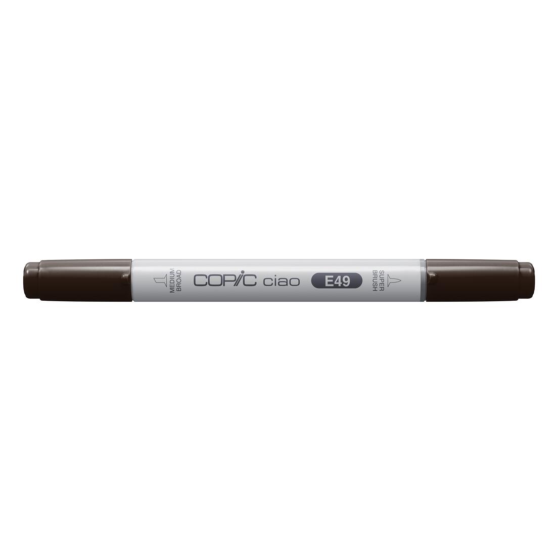 Copic Ciao Marker E49 dark bark