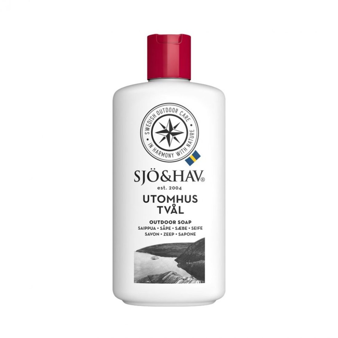 Sjö&Hav outdoor vloeibare zeep 200 ml (bio-afbreekbaar)
