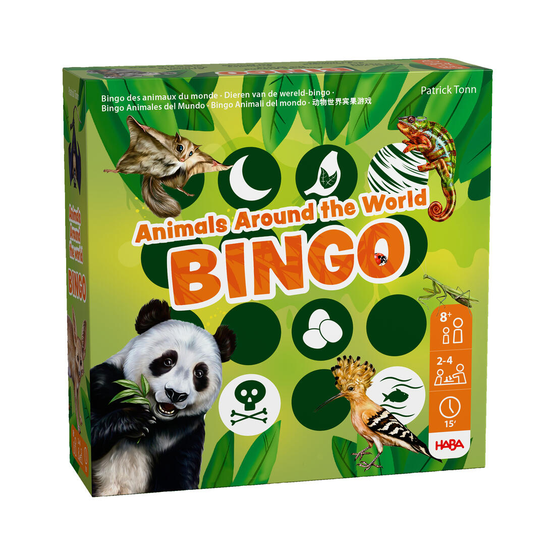 Animals around the world Bingo 8+