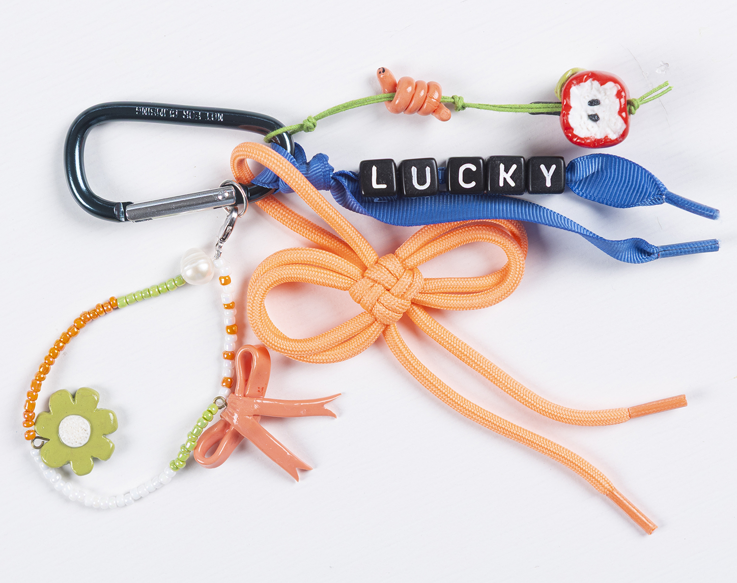 Lucky fruits tas-/sleutelhanger