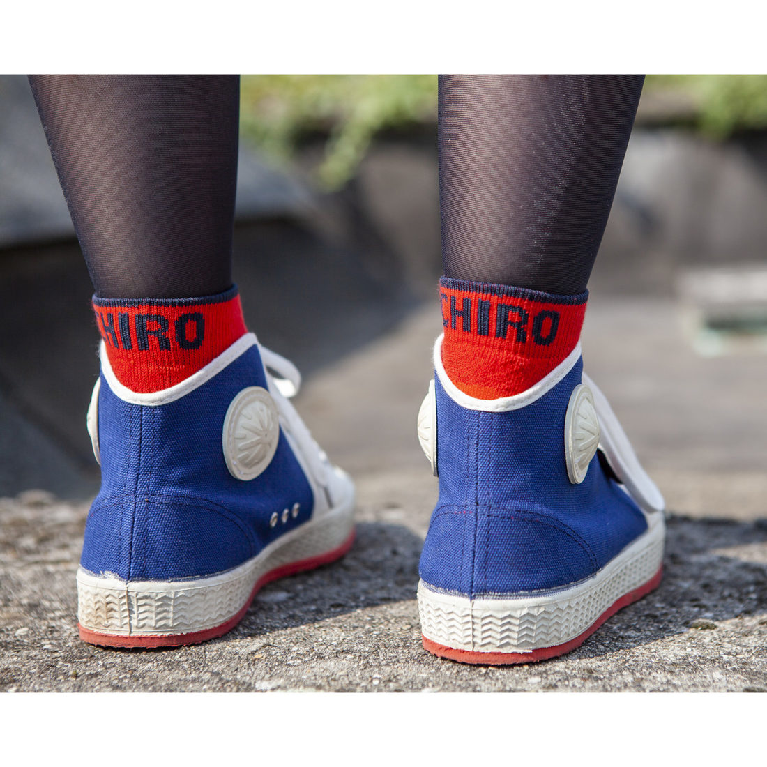 Sneakersok Chiro 2 paar (1 x rood, 1 x blauw) Sneakersok Chiro 2 paar (1 x rood, 1 x blauw)