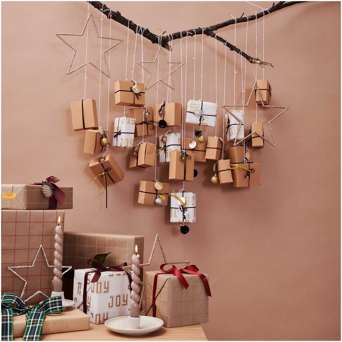 Geschenkdoosjes 4 x 8 x 10 cm 24 stuks bruin Geschenkdoosjes 4 x 8 x 10 cm 24 stuks bruin