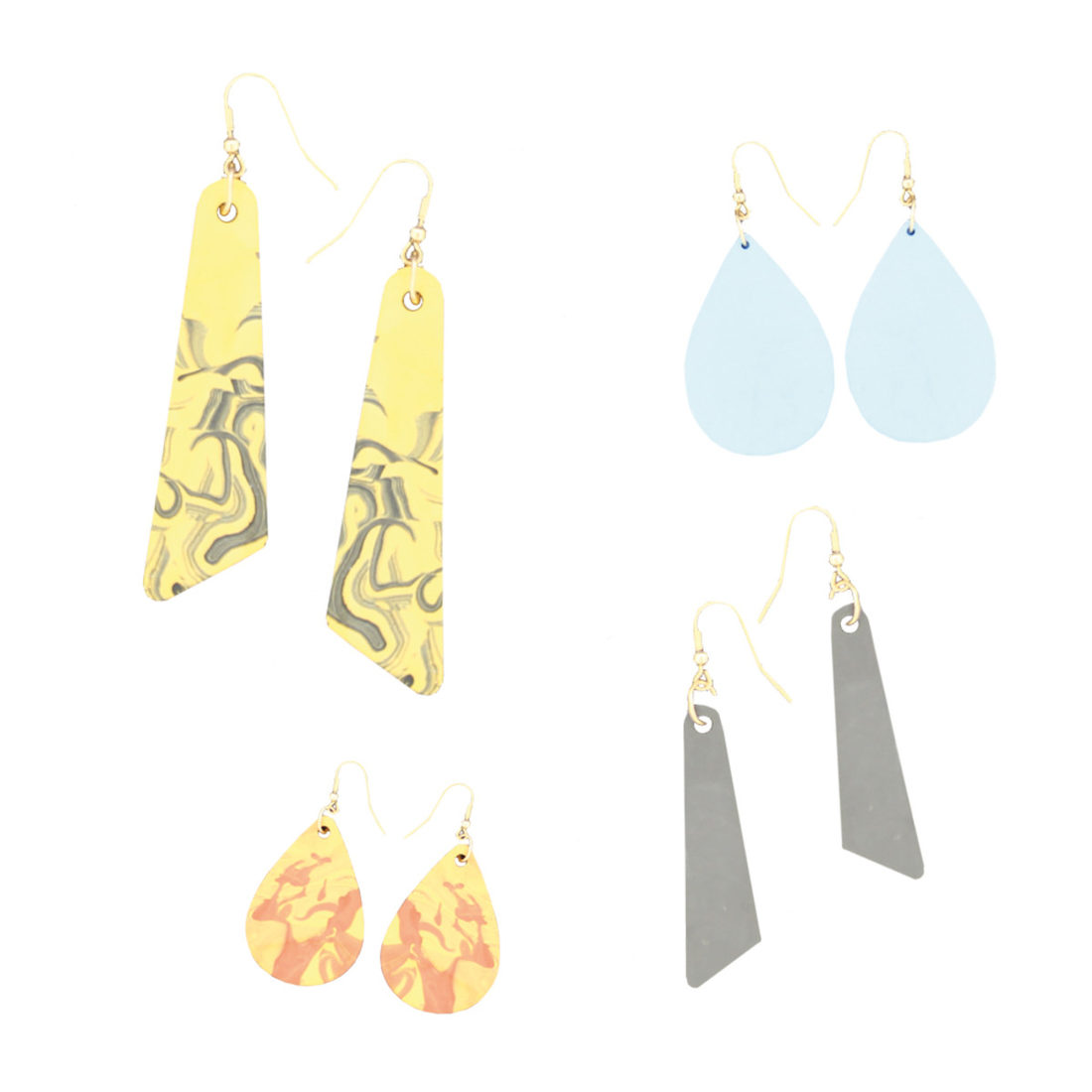 Siliconen mal oorhangers 1 Siliconen mal oorhangers 1