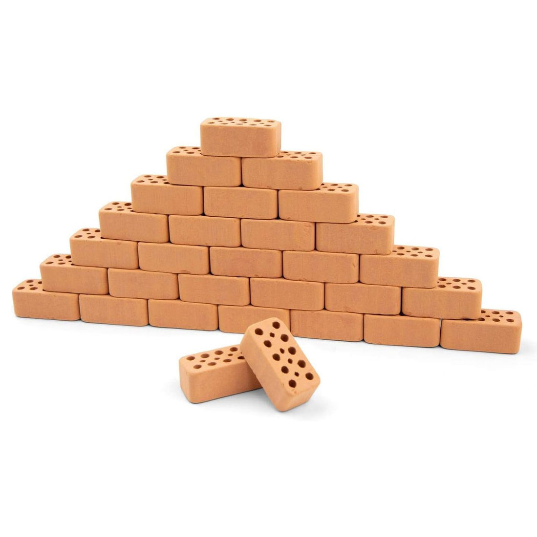 Teifoc Rode baksteentjes 32 stuks Teifoc Rode baksteentjes 32 stuks