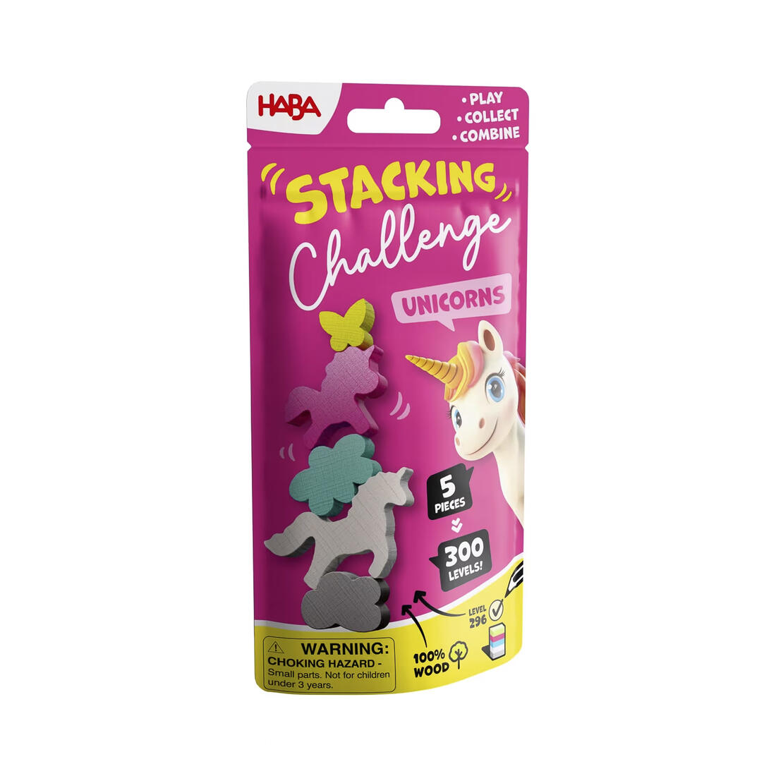 Stacking Challenge (roze) Eenhoorns 6+
