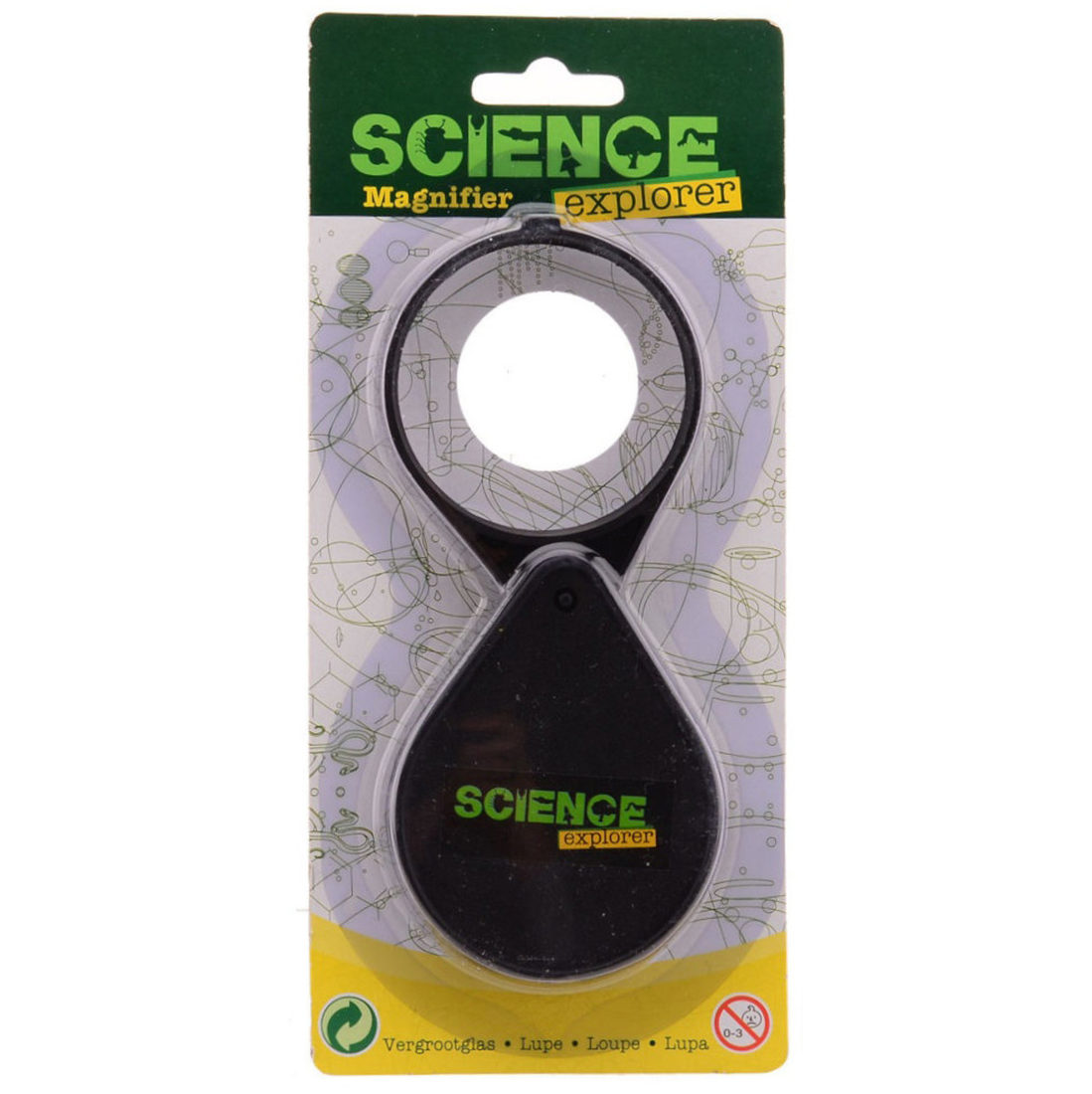 Schenkspeelgoed - Opvouwbaar vergrootglas Schenkspeelgoed - Opvouwbaar vergrootglas