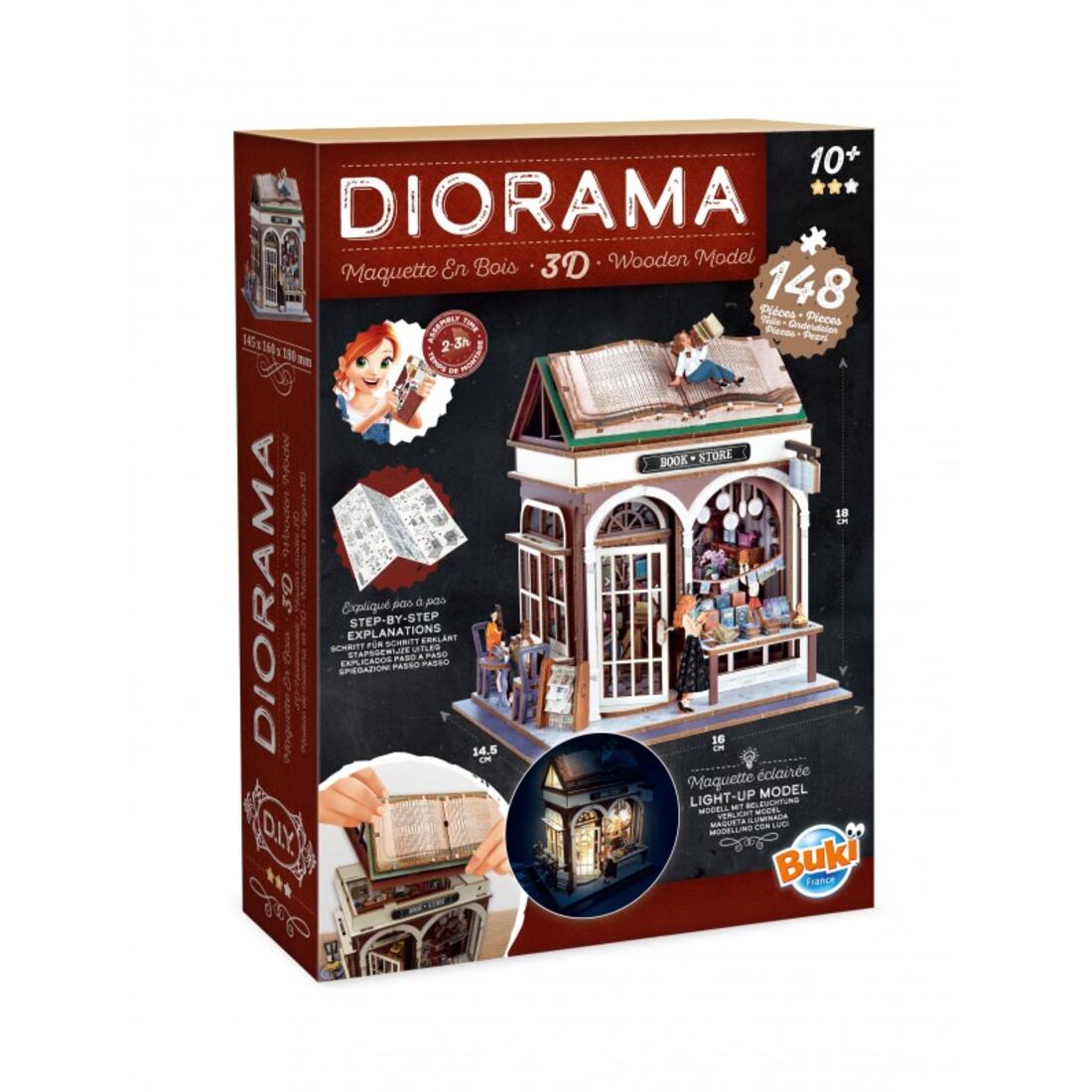 Diorama Boekenwinkel 148-delig 10+