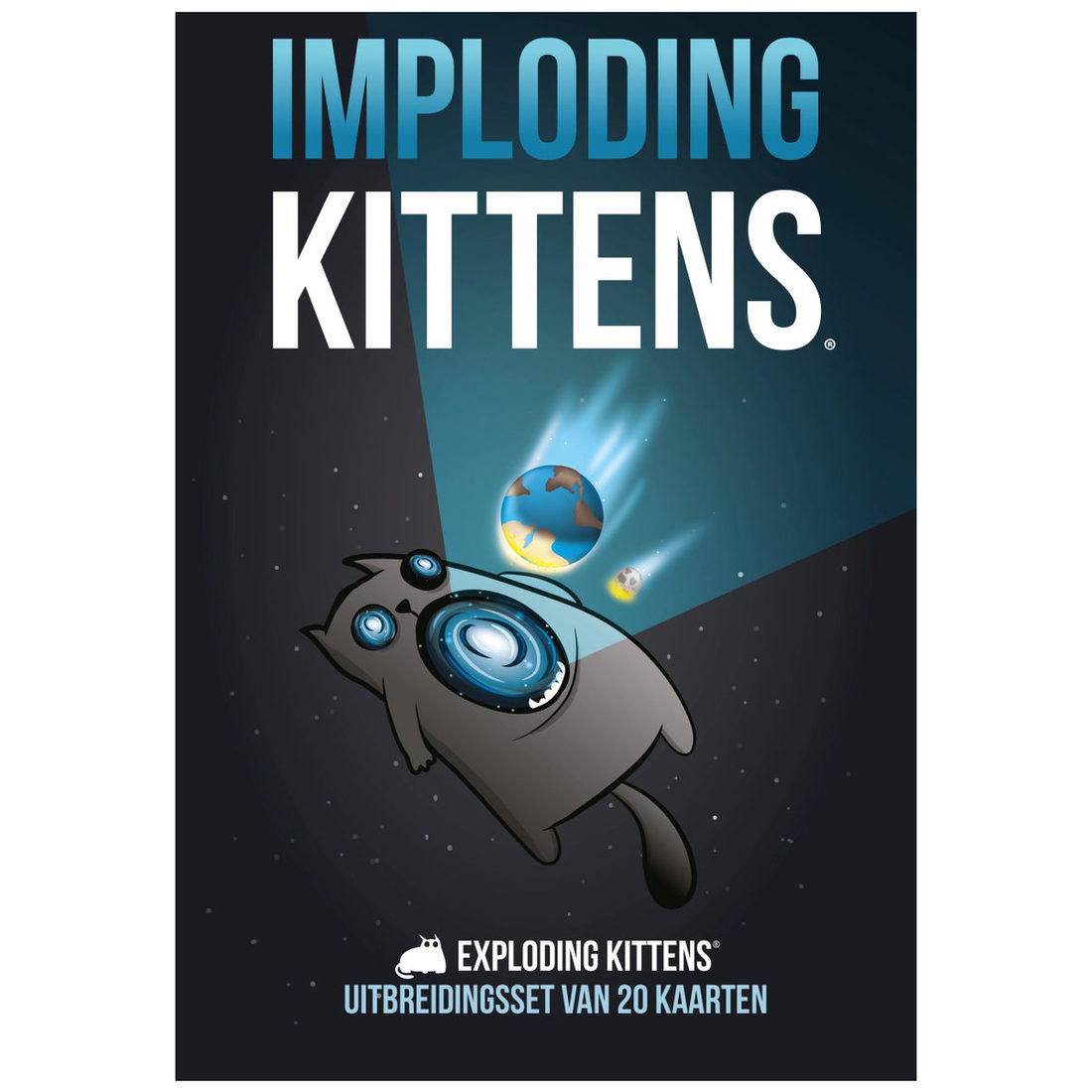 Exploding Kittens - uitbreiding Imploding Kittens NL 7+ Exploding Kittens - uitbreiding Imploding Kittens NL 7+