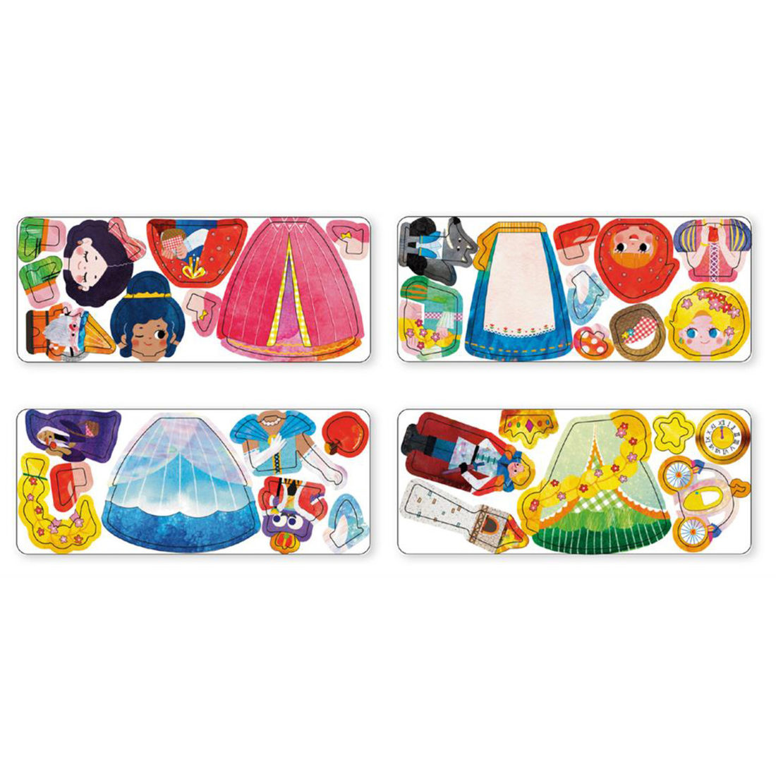 Magnetische reisbox puzzelspel sprookjes 3+ Magnetische reisbox puzzelspel sprookjes 3+